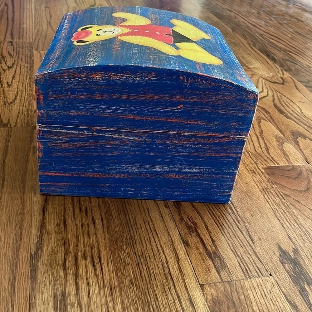 Set of blue bear bear nesting boxes (4 in total)